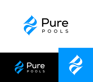 Logo Design by debdesign for Pure Pools | Design: #35599802