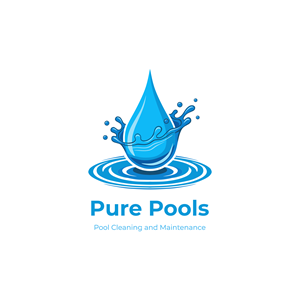 Logo Design by maverick for Pure Pools | Design: #35592010
