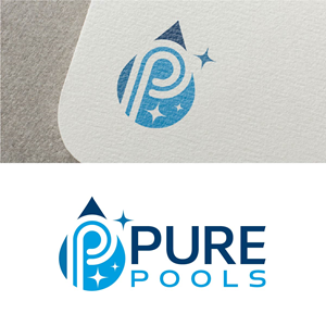 Logo Design by fly  design for Pure Pools | Design: #35593946