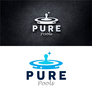 Logo Design by fly  design for Pure Pools | Design: #35593947