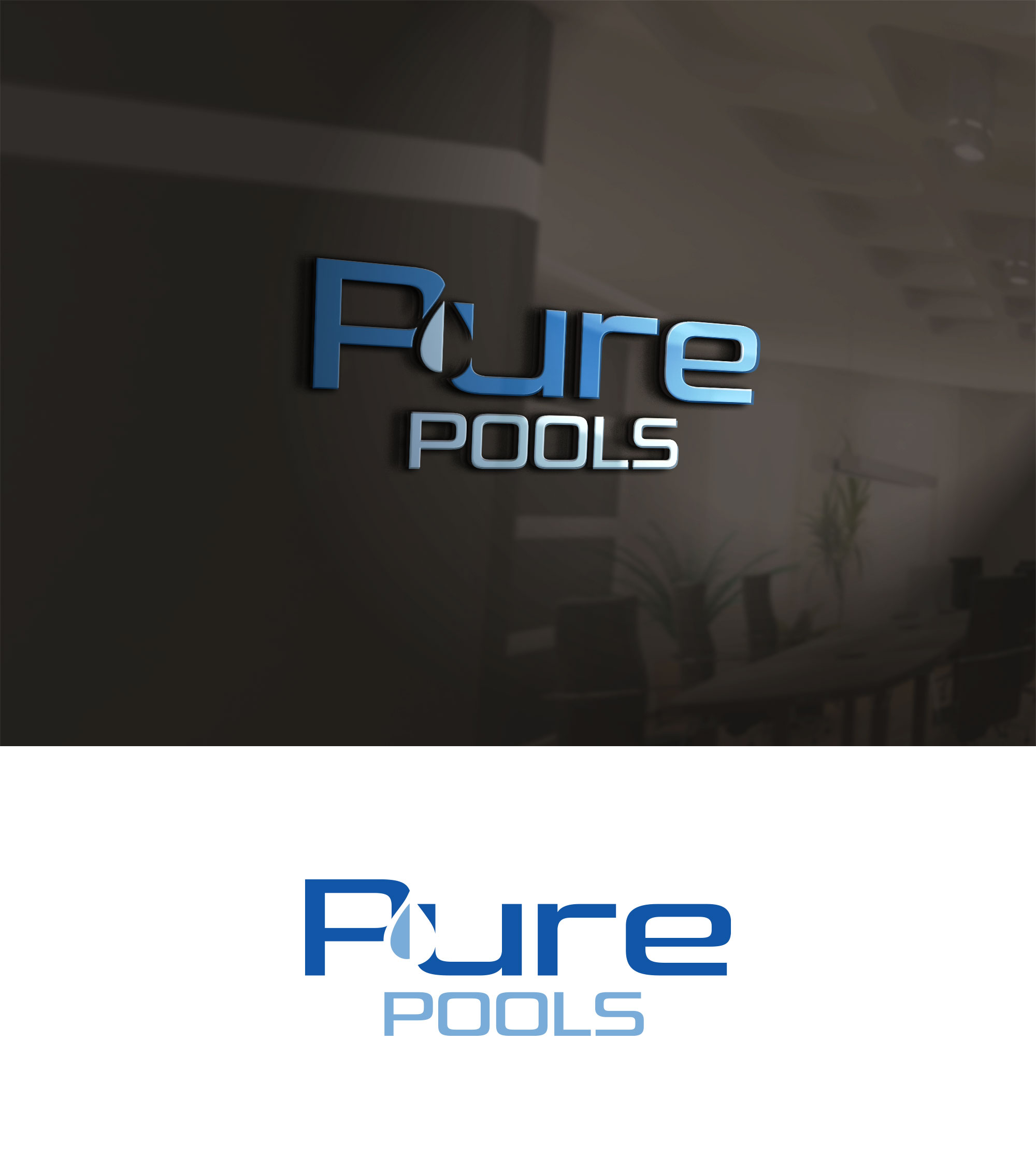 Design de Logo par Impressive Designs pour Pure Pools | Design #35593131