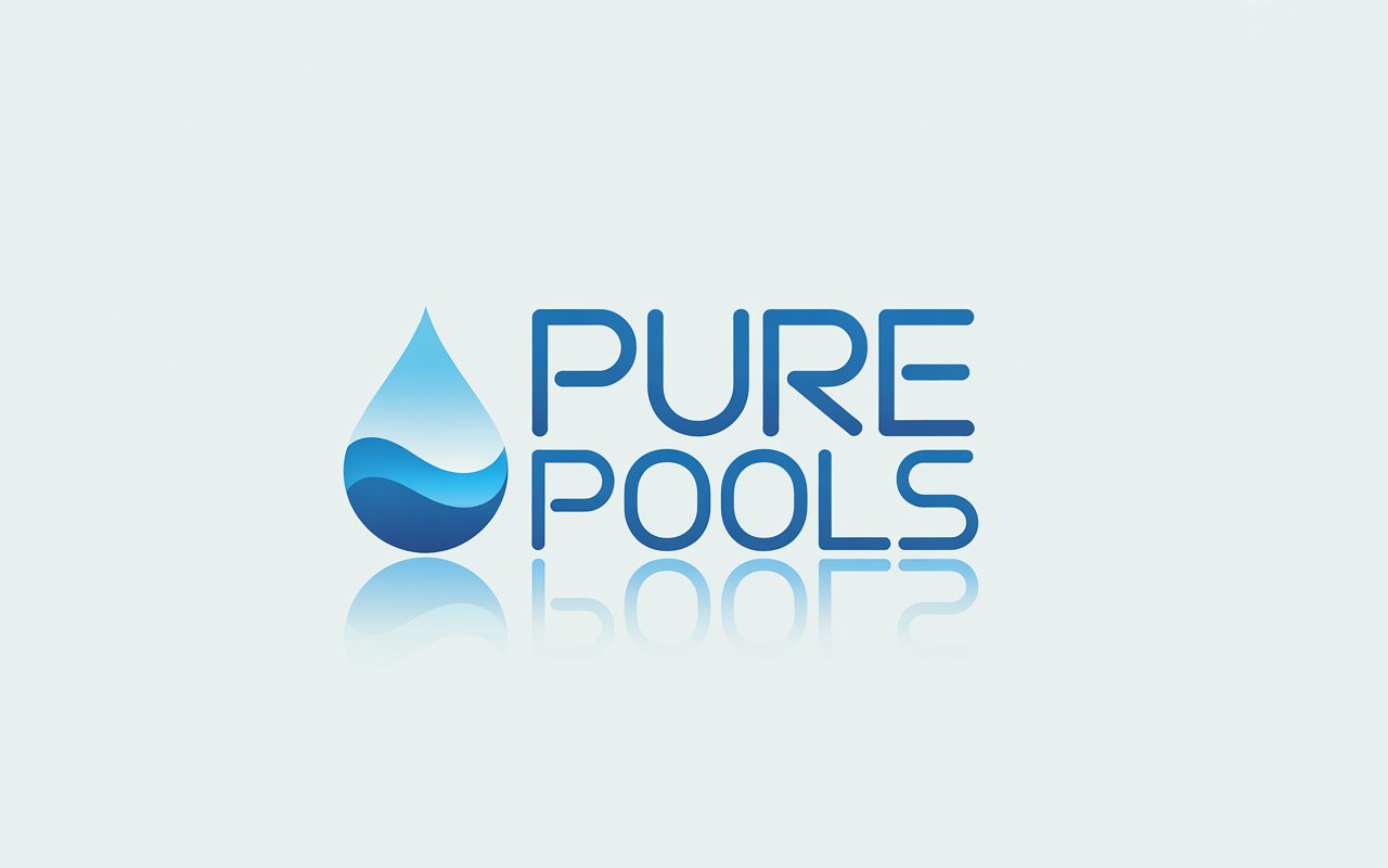 Logo Design by Amaira,s Creation for Pure Pools | Design #35596270