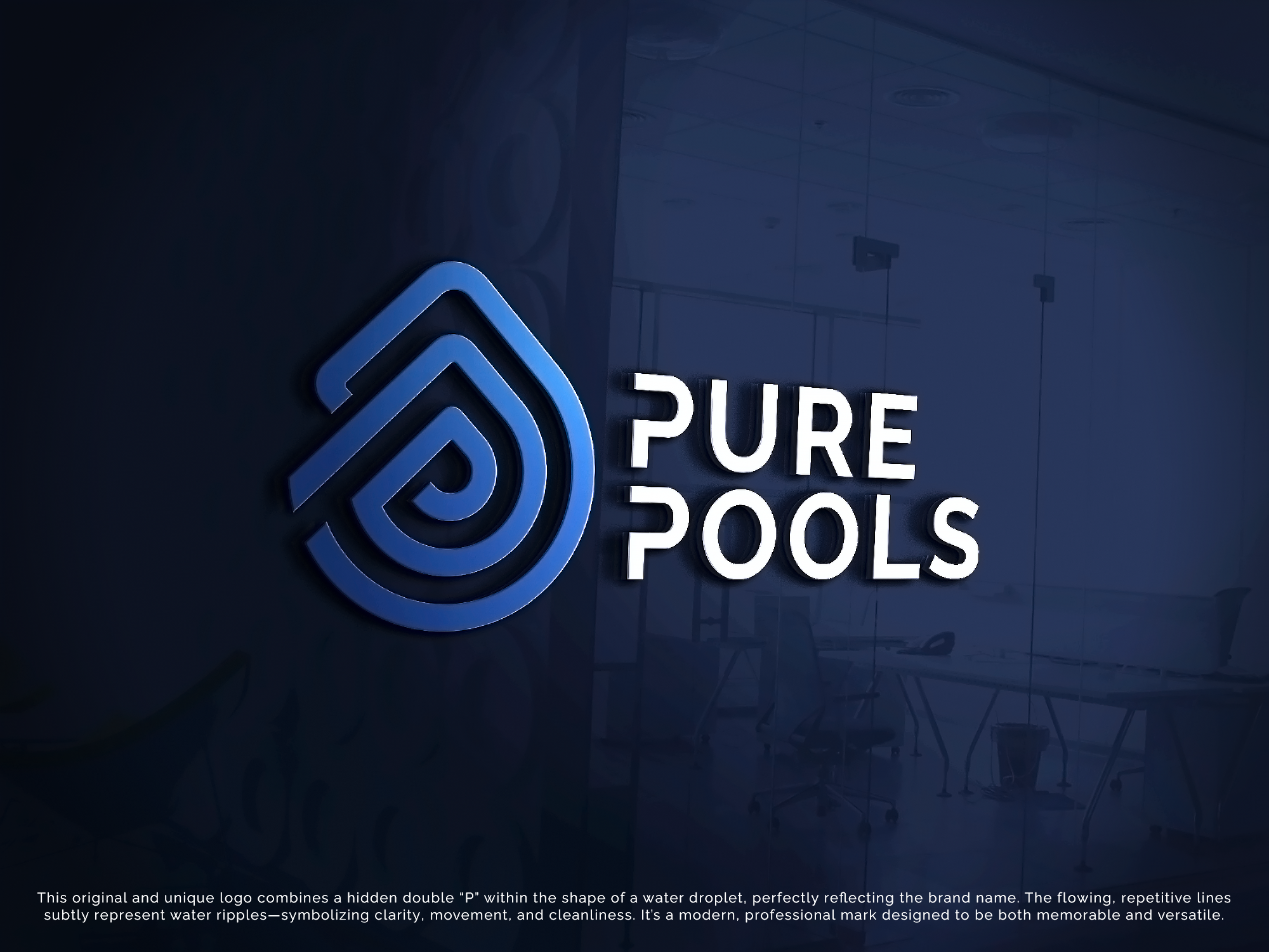 Diseño de Logo por Aryodesigns para Pure Pools | Diseño #35603350