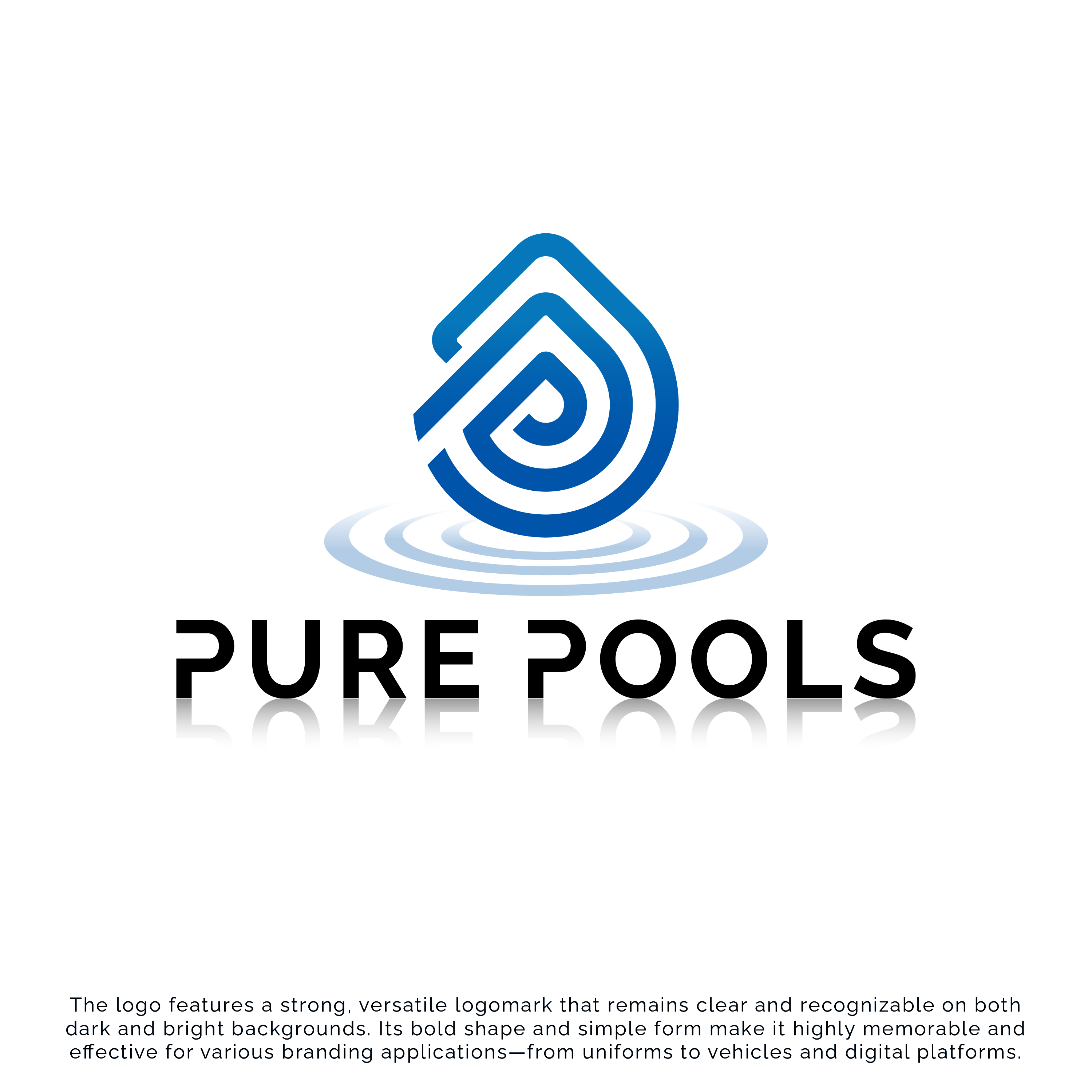 Diseño de Logo por Aryodesigns para Pure Pools | Diseño #35603354