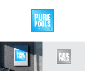 Logo Design by Ansh Design for Pure Pools | Design: #35593583