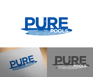 Logo Design by Ansh Design for Pure Pools | Design: #35593596