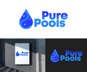 Logo Design by Ansh Design for Pure Pools | Design: #35593597