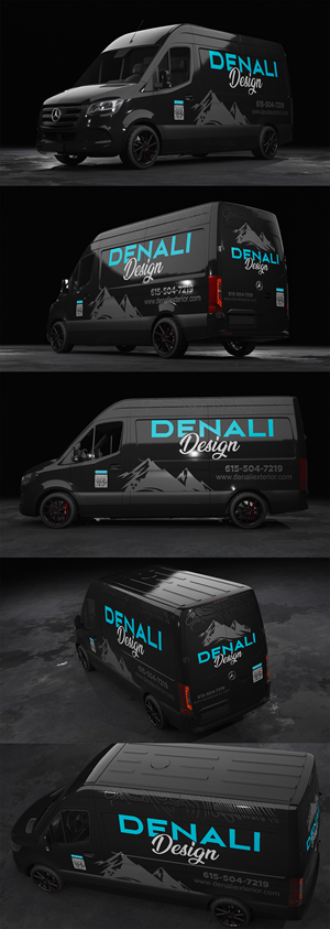 Design graphics for Mercedes Sprinter Van