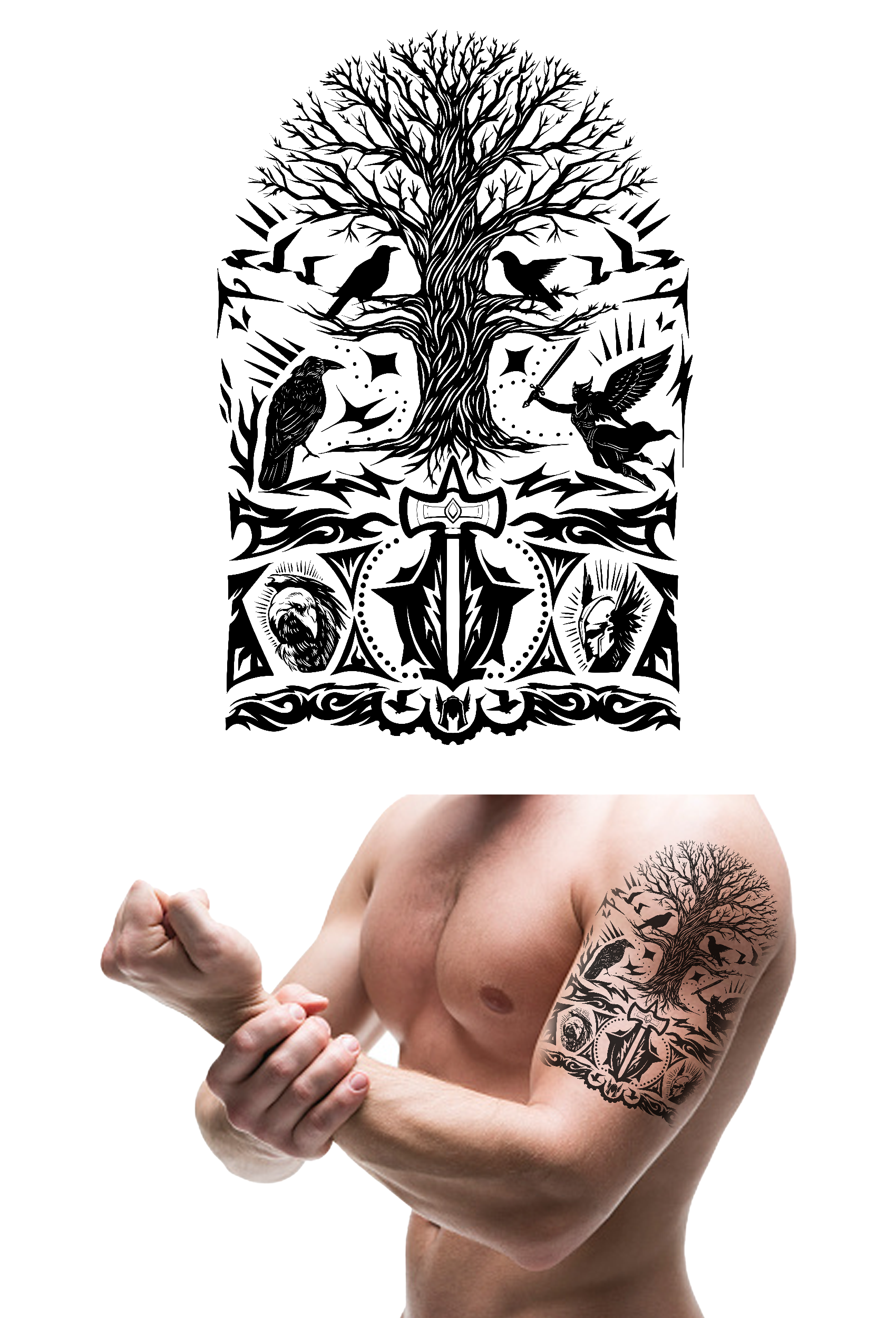 Tattoo-Design von yudaarahman für dieses Projekt | Design #35631933