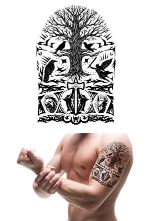 Tattoo Design by RiseHigher for this project | Design: #35631933