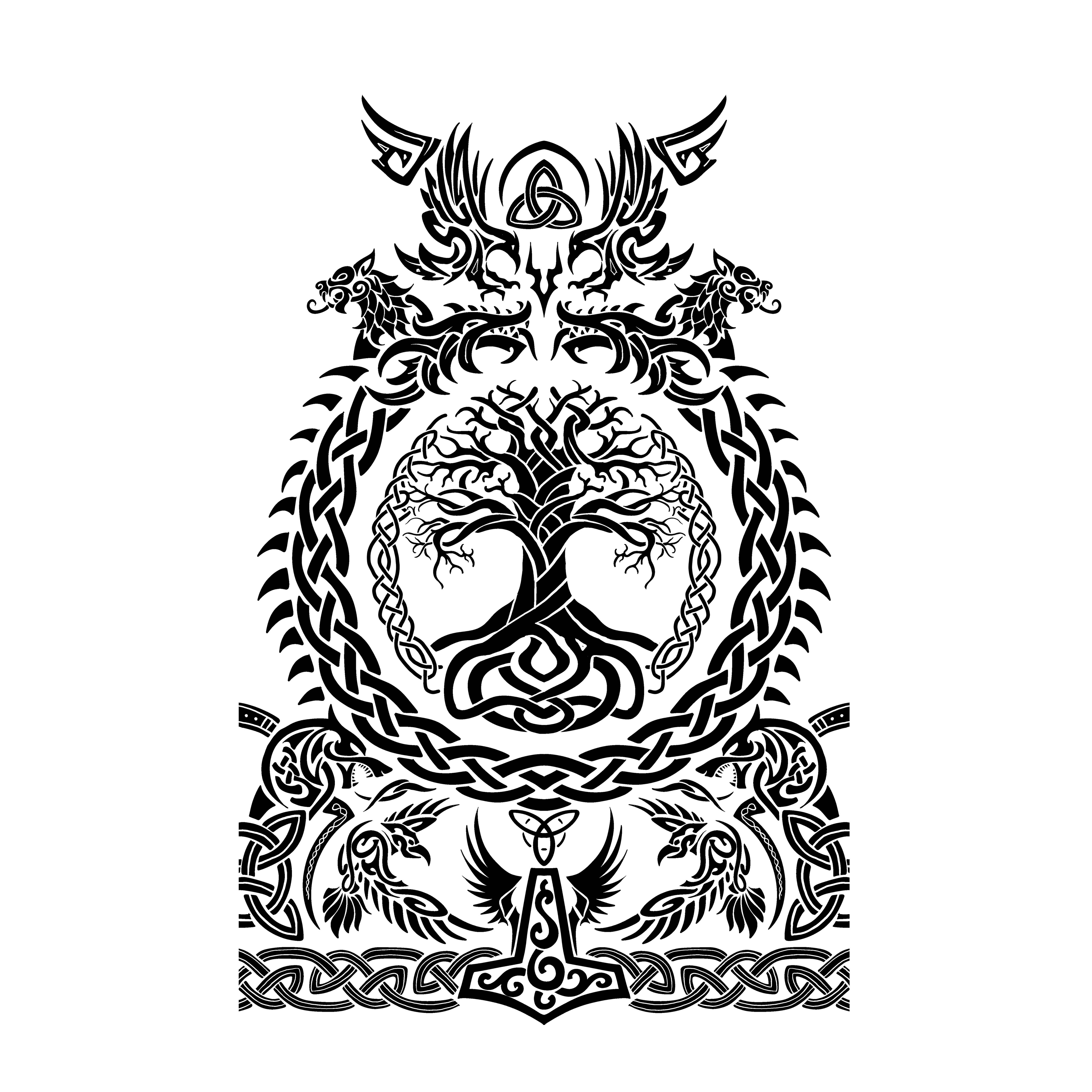 Tattoo Design by joneerror for this project | Design #35633089