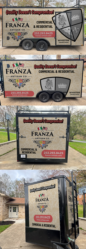 Car Wrap Design by 123graphics