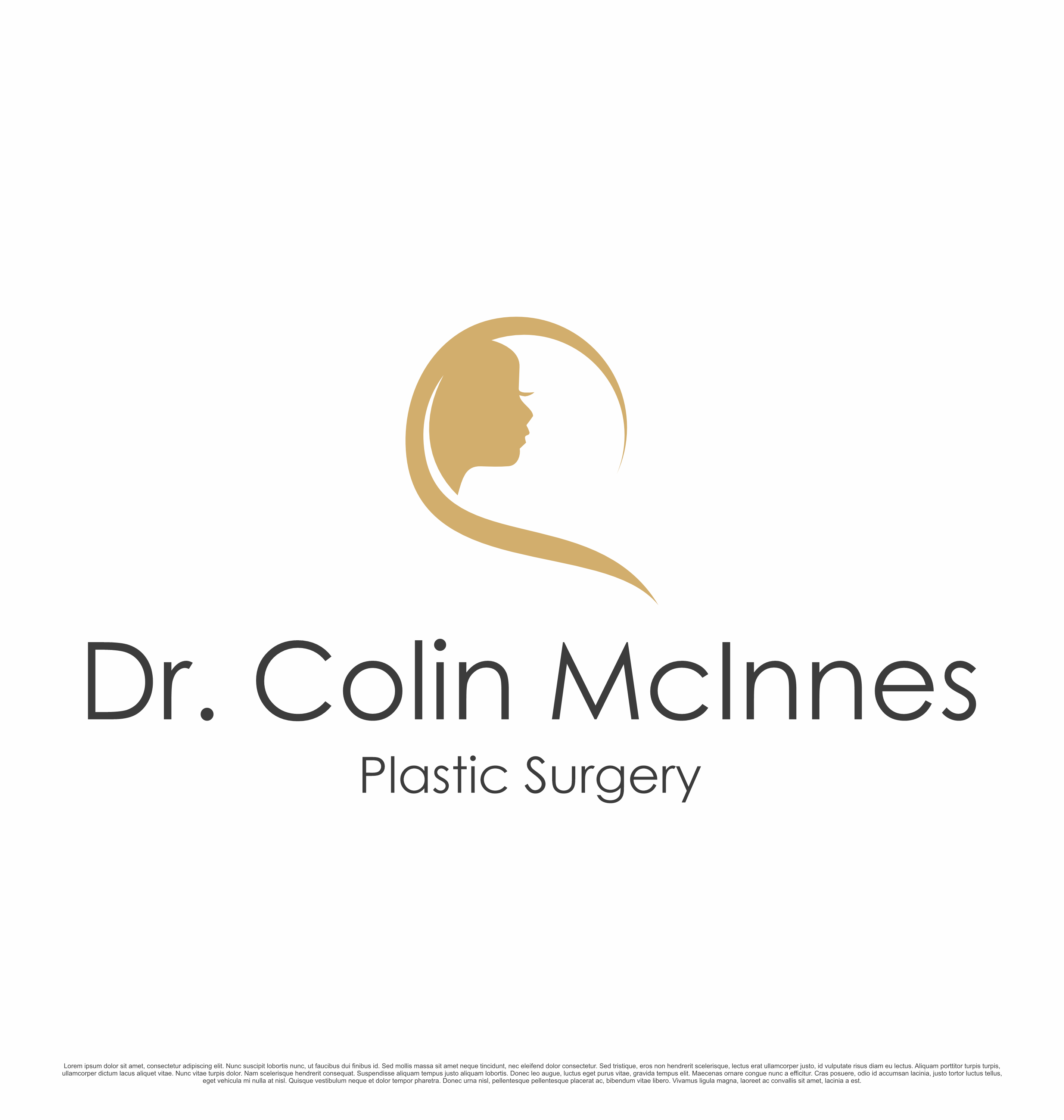 Diseño de Logo por saesean para Dr. McInnes Plastic Surgery | Diseño #35597701