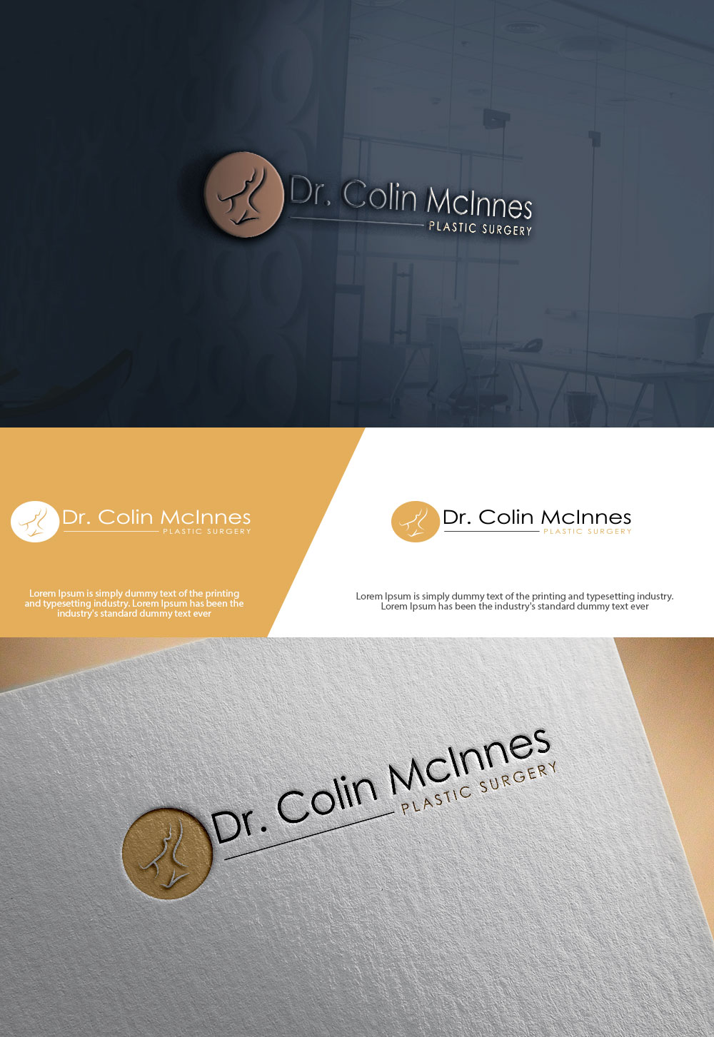 Logo Design by sulemani  creation for Dr. McInnes Plastic Surgery | Design #35598845