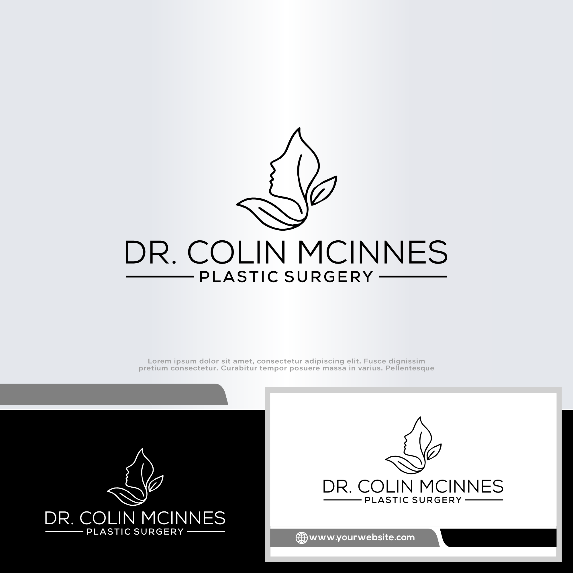 Logo Design by win it for Dr. McInnes Plastic Surgery | Design #35598050