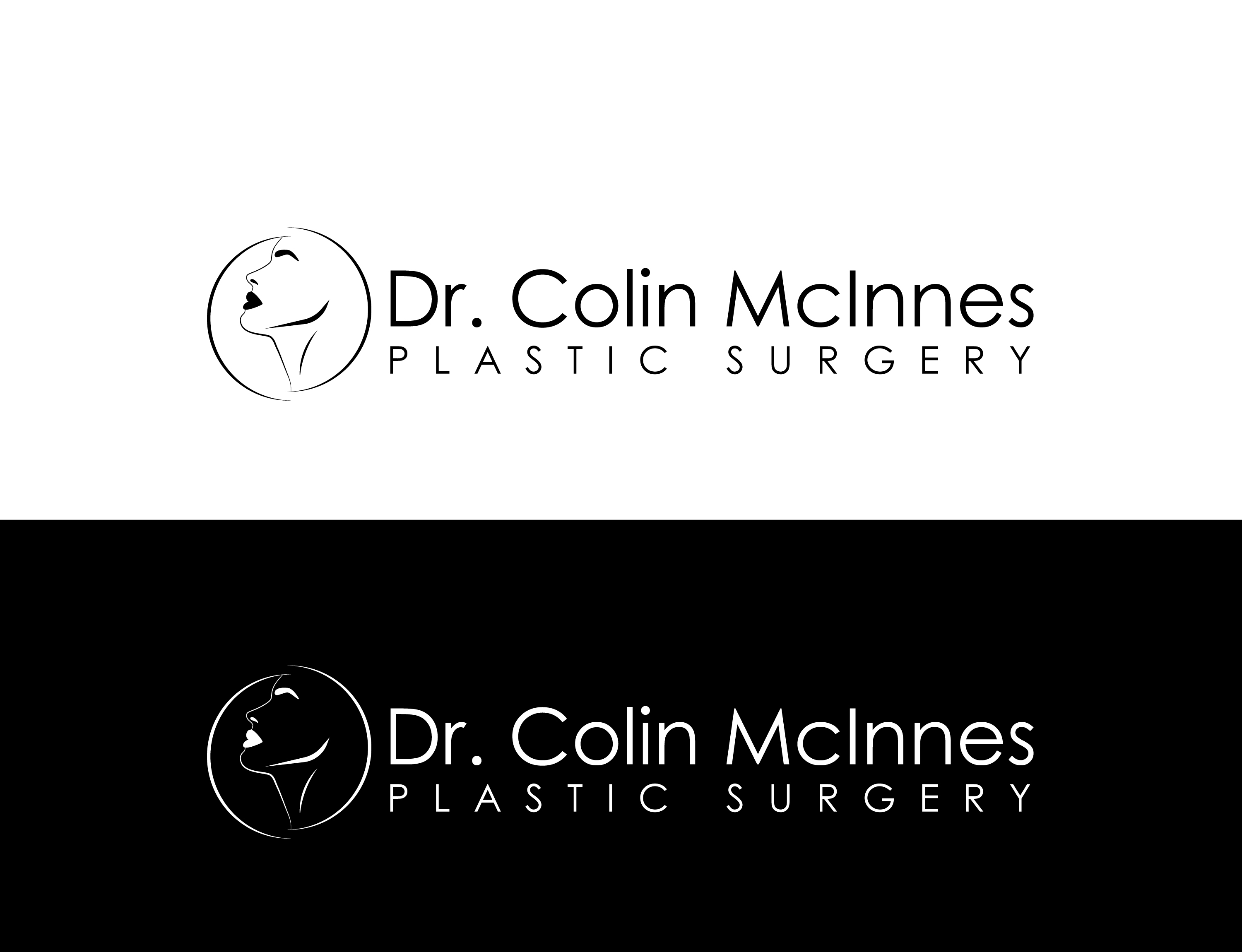 Diseño de Logo por UMBRA Designs para Dr. McInnes Plastic Surgery | Diseño #35596239