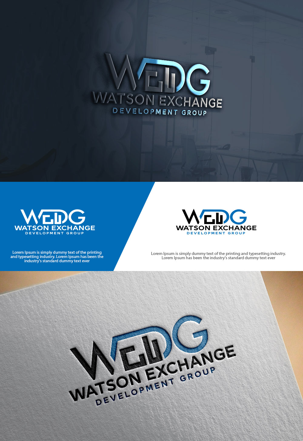 Logo Design by sulemani  creation for Watson Exchange Development Group | Design #35606833
