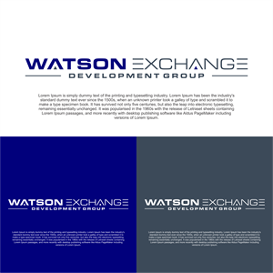 Logo Design by diego costa for Watson Exchange Development Group | Design: #35601896