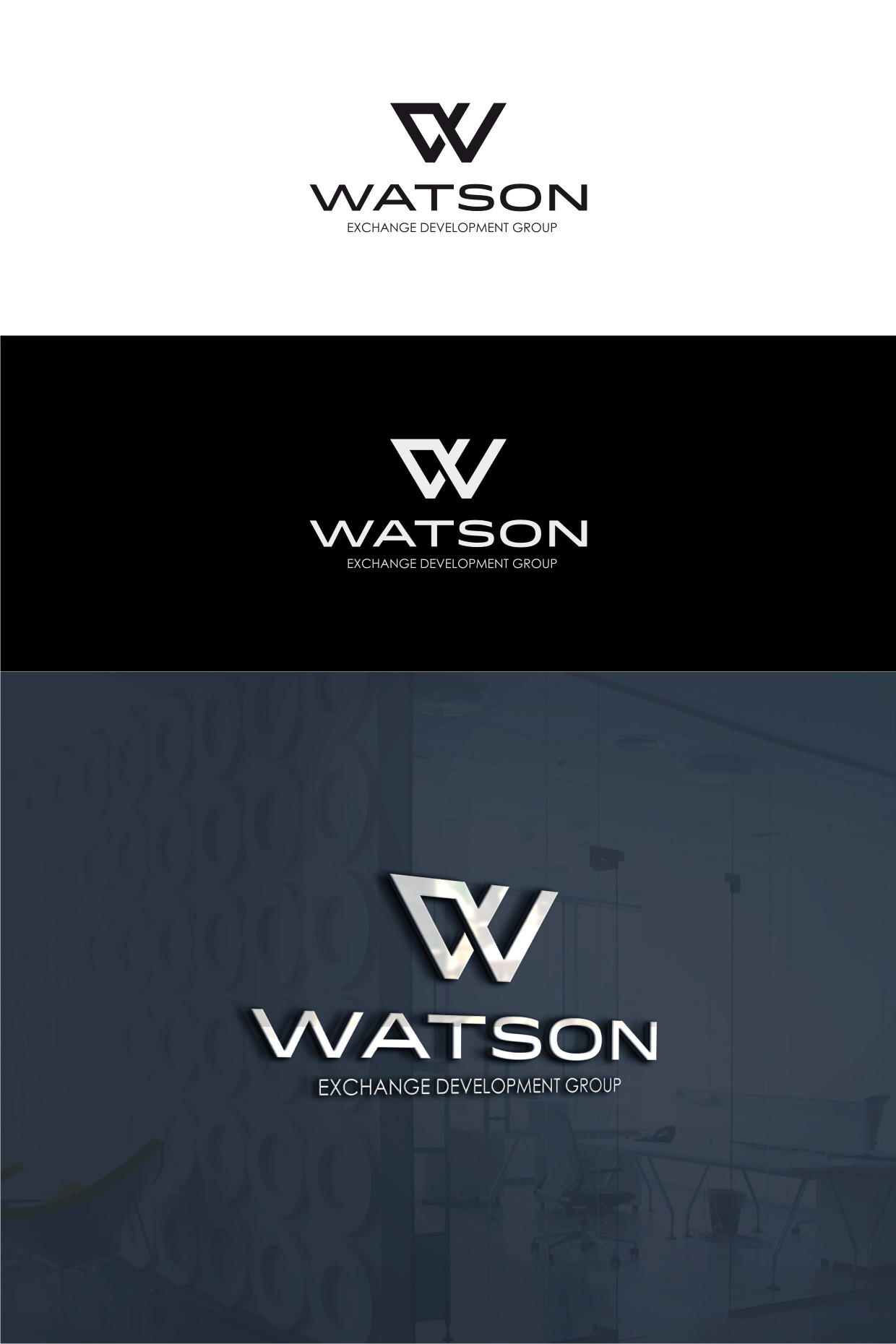 Logo Design by Atvento Graphics for Watson Exchange Development Group | Design #35599866