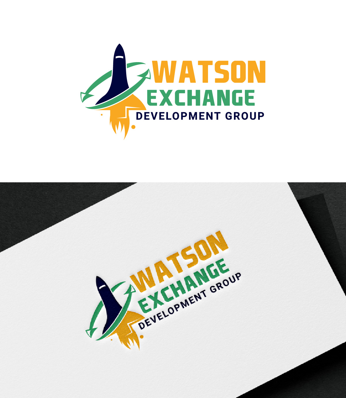 Logo-Design von fly  design für Watson Exchange Development Group | Design #35600839