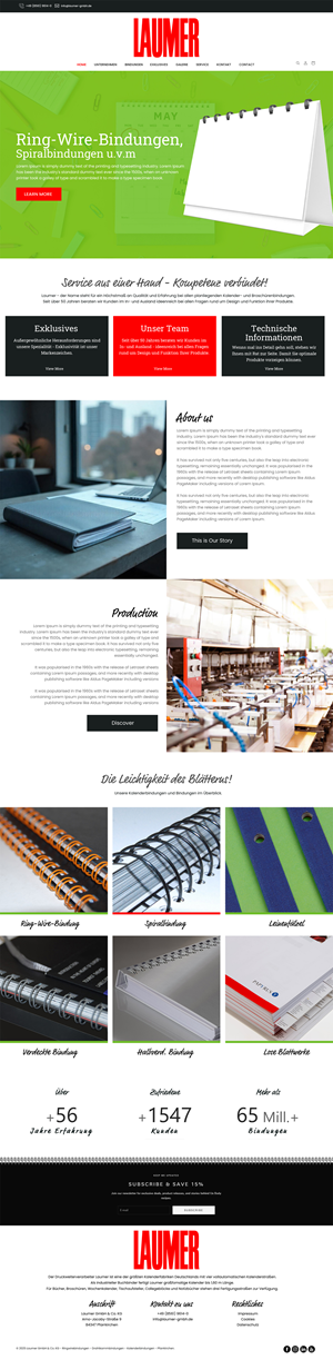 Web Design by BWS01 for Online Kommunikation Gersdorf | Design #35628467