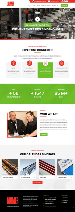 Web Design by pb for Online Kommunikation Gersdorf | Design #35614470