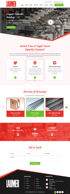 Web Design by pb for Online Kommunikation Gersdorf | Design: #35614479