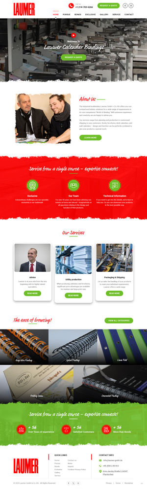 Web Design by pb for Online Kommunikation Gersdorf | Design: #35614481