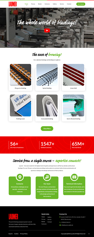 Web Design by pb for Online Kommunikation Gersdorf | Design: #35620453