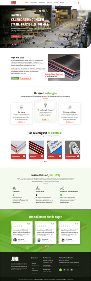 Web Design by Sbss for Online Kommunikation Gersdorf | Design: #35618397