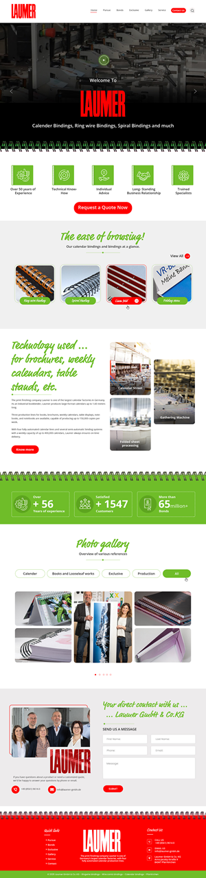 Web Design by Creations Box 2015 for Online Kommunikation Gersdorf | Design: #35611456