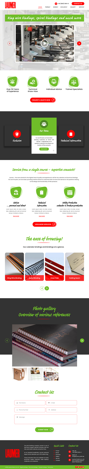 Web Design by Creations Box 2015 for Online Kommunikation Gersdorf | Design: #35612224