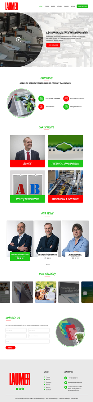 Web Design by Creations Box 2015 for Online Kommunikation Gersdorf | Design: #35612226