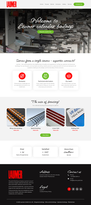Web Design by nzdesigners for Online Kommunikation Gersdorf | Design #35614366