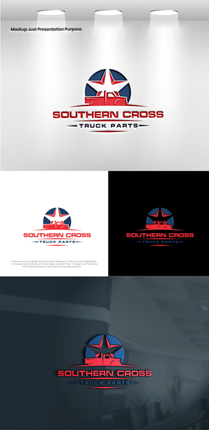 Logo Design by VectorForge for Southern Cross Truck Parts | Design: #35614339