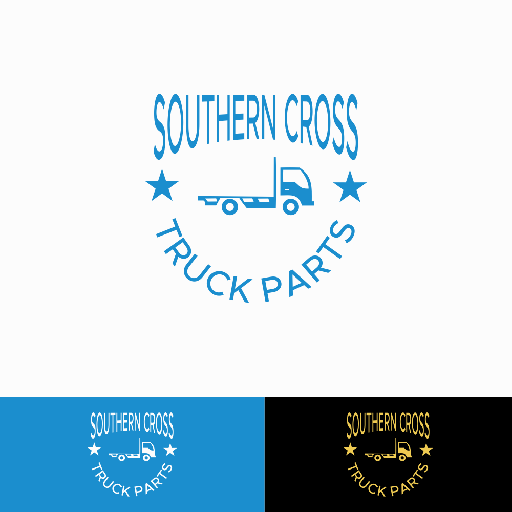 Logo Design by hokkiye for Southern Cross Truck Parts | Design #35617661