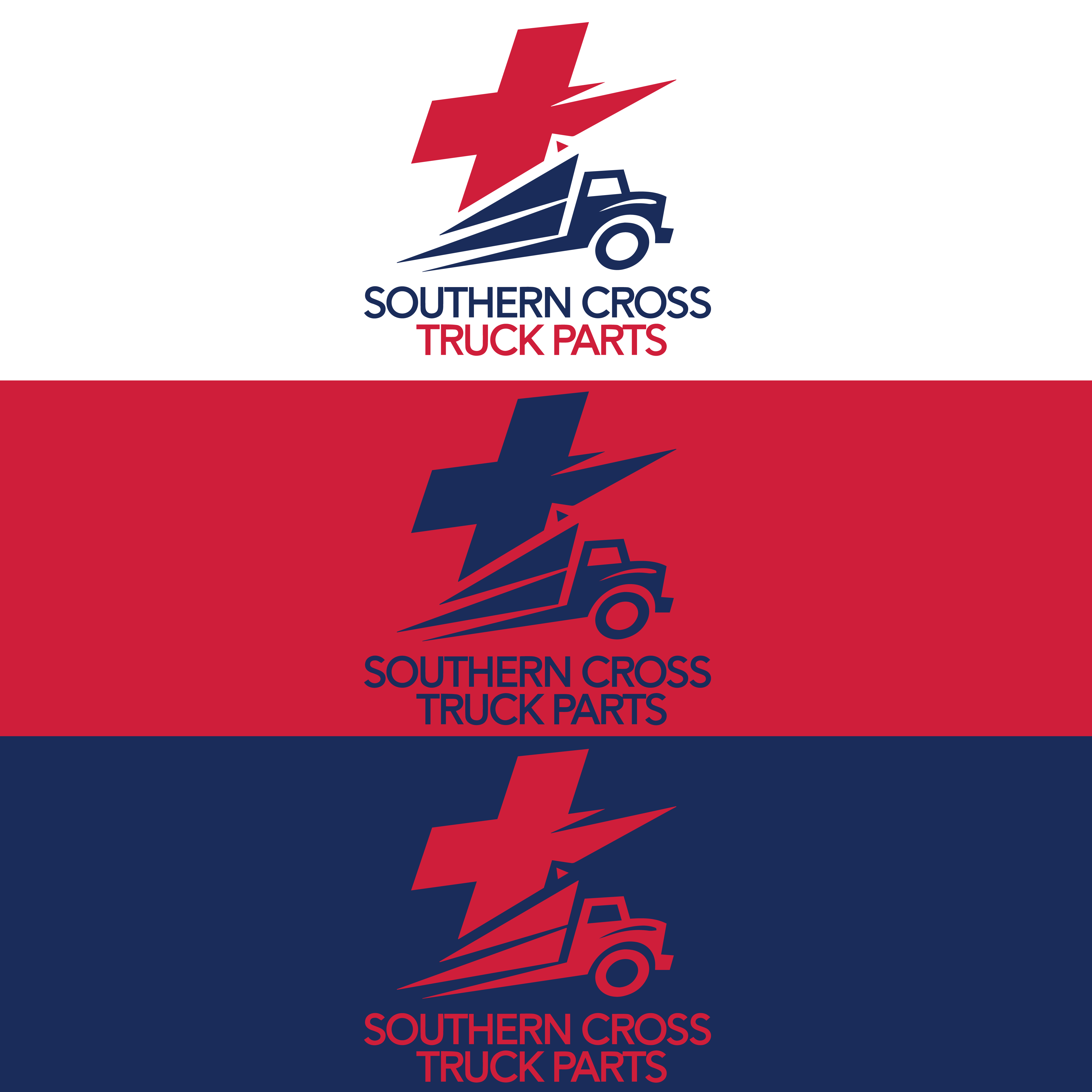 Logo Design by Shariqology for Southern Cross Truck Parts | Design #35612048