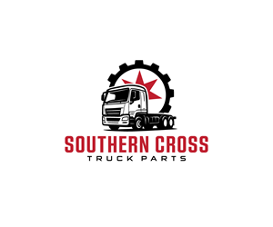 Logo Design by apik. for Southern Cross Truck Parts | Design: #35619099