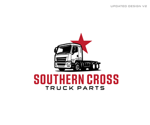 Logo Design by apik. for Southern Cross Truck Parts | Design: #35621355