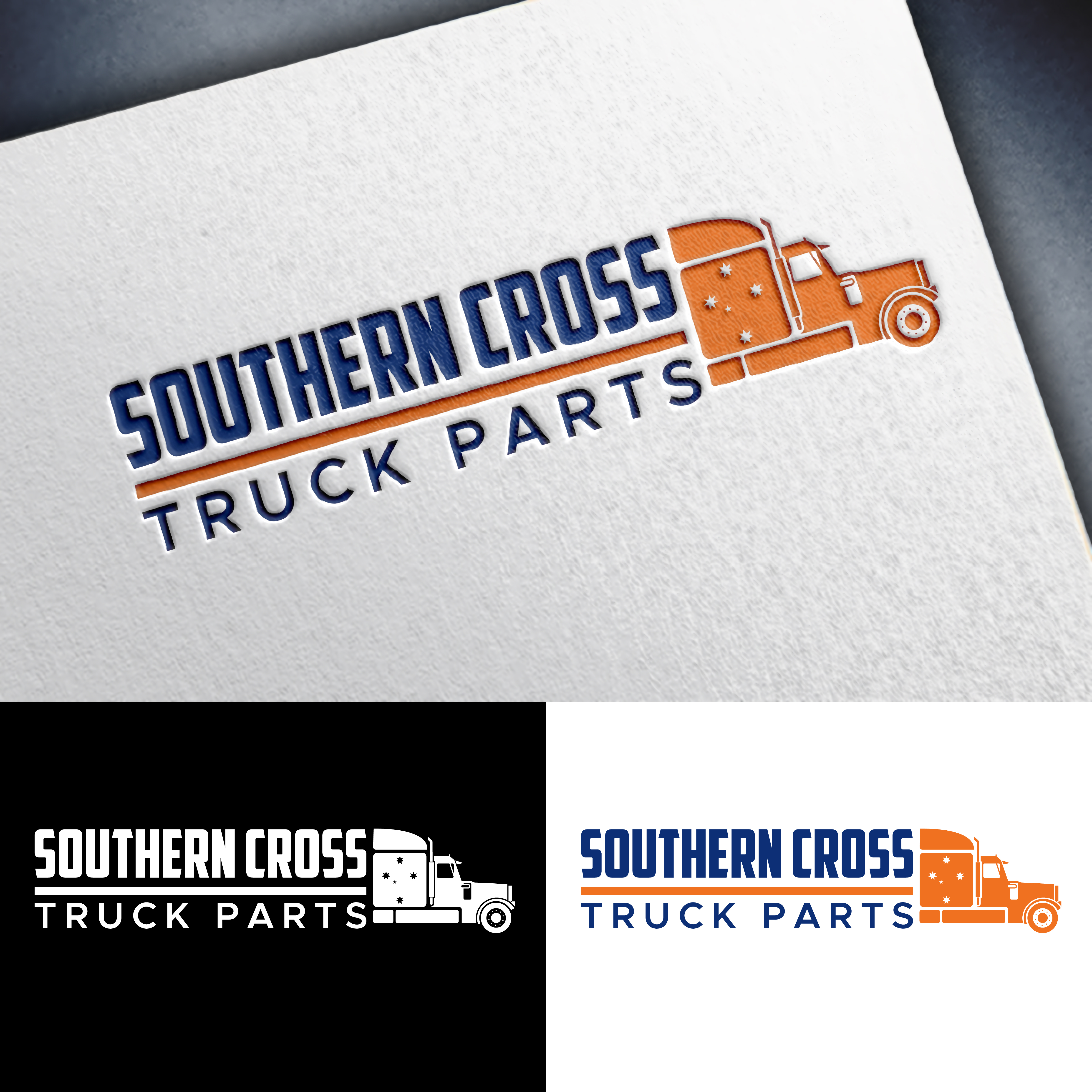 Design de Logo par John Mark Arts pour Southern Cross Truck Parts | Design #35611769