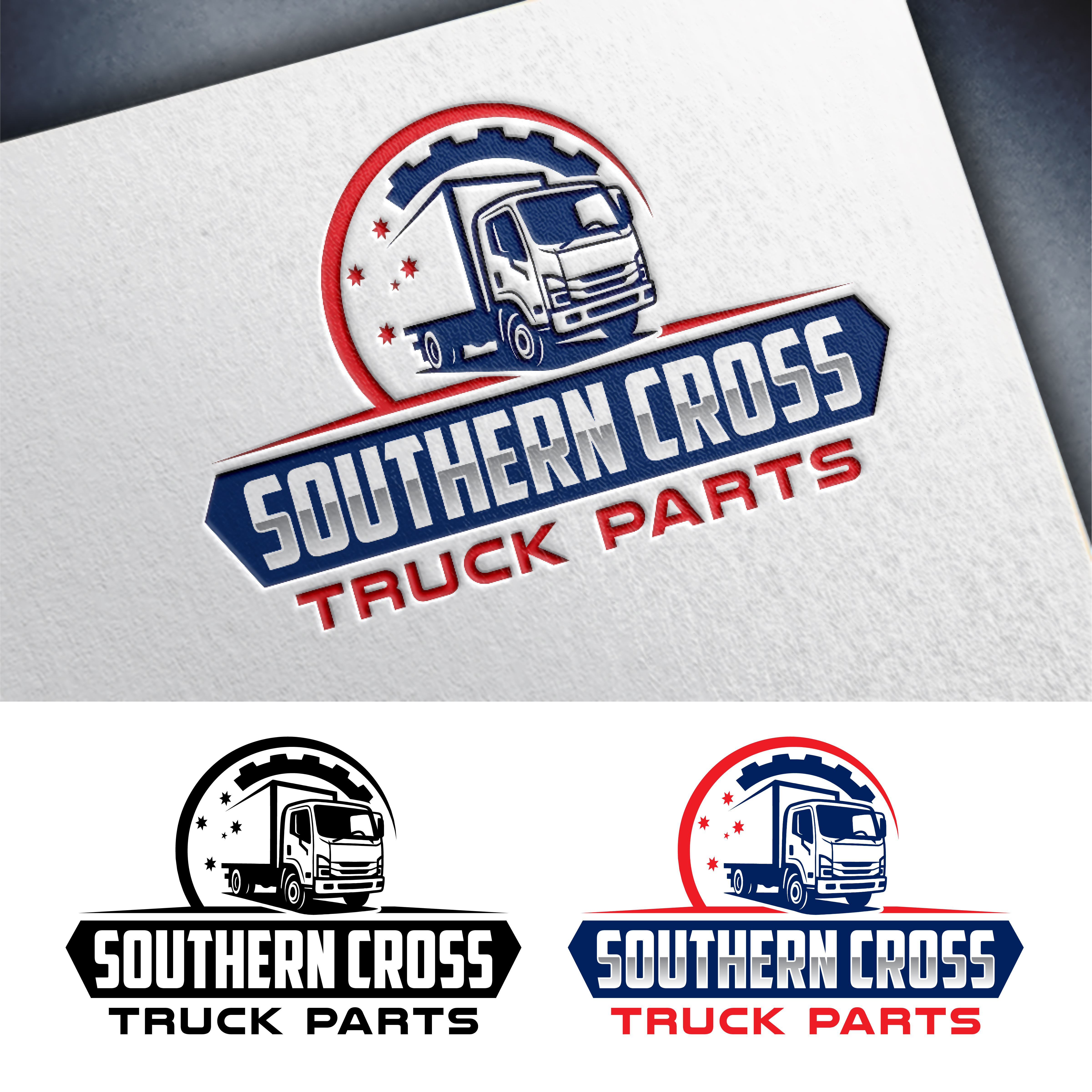 Design de Logo par John Mark Arts pour Southern Cross Truck Parts | Design : #35627844