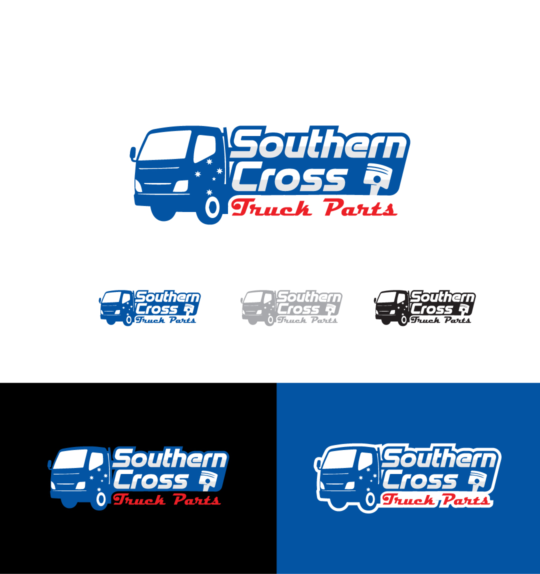 Logo Design by Karim Craft for Southern Cross Truck Parts | Design #35620584