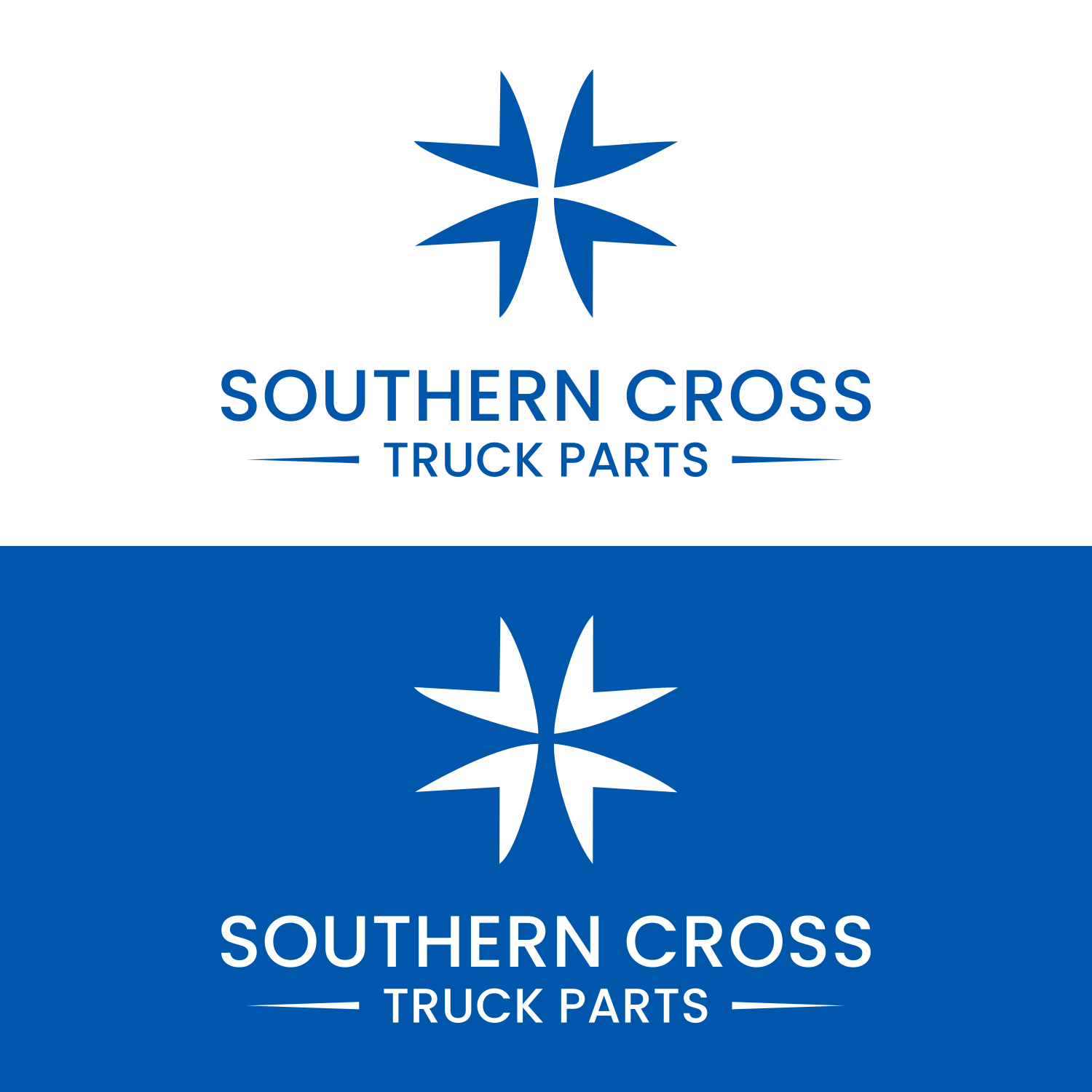 Logo Design by Turz Design for Southern Cross Truck Parts | Design #35613087