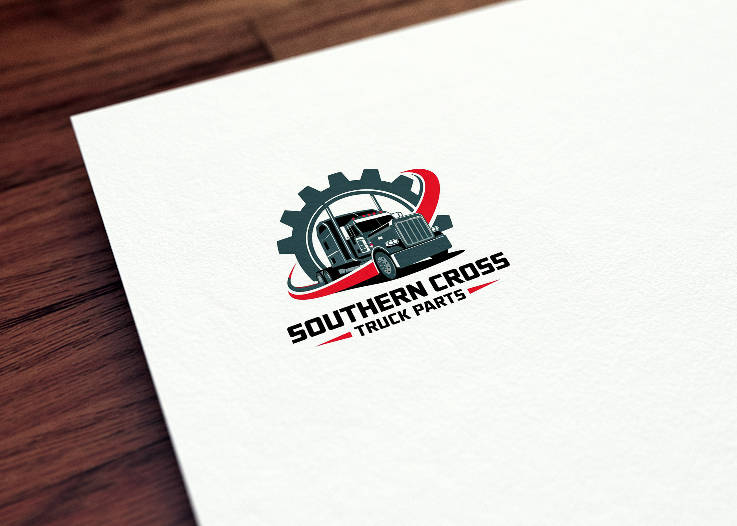 Logo Design by Olivia Marie Smith for Southern Cross Truck Parts | Design #35619415