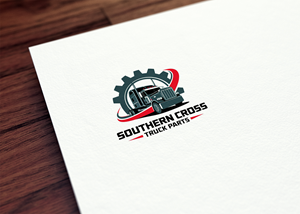 Logo Design by Olivia Marie Smith for Southern Cross Truck Parts | Design: #35619415