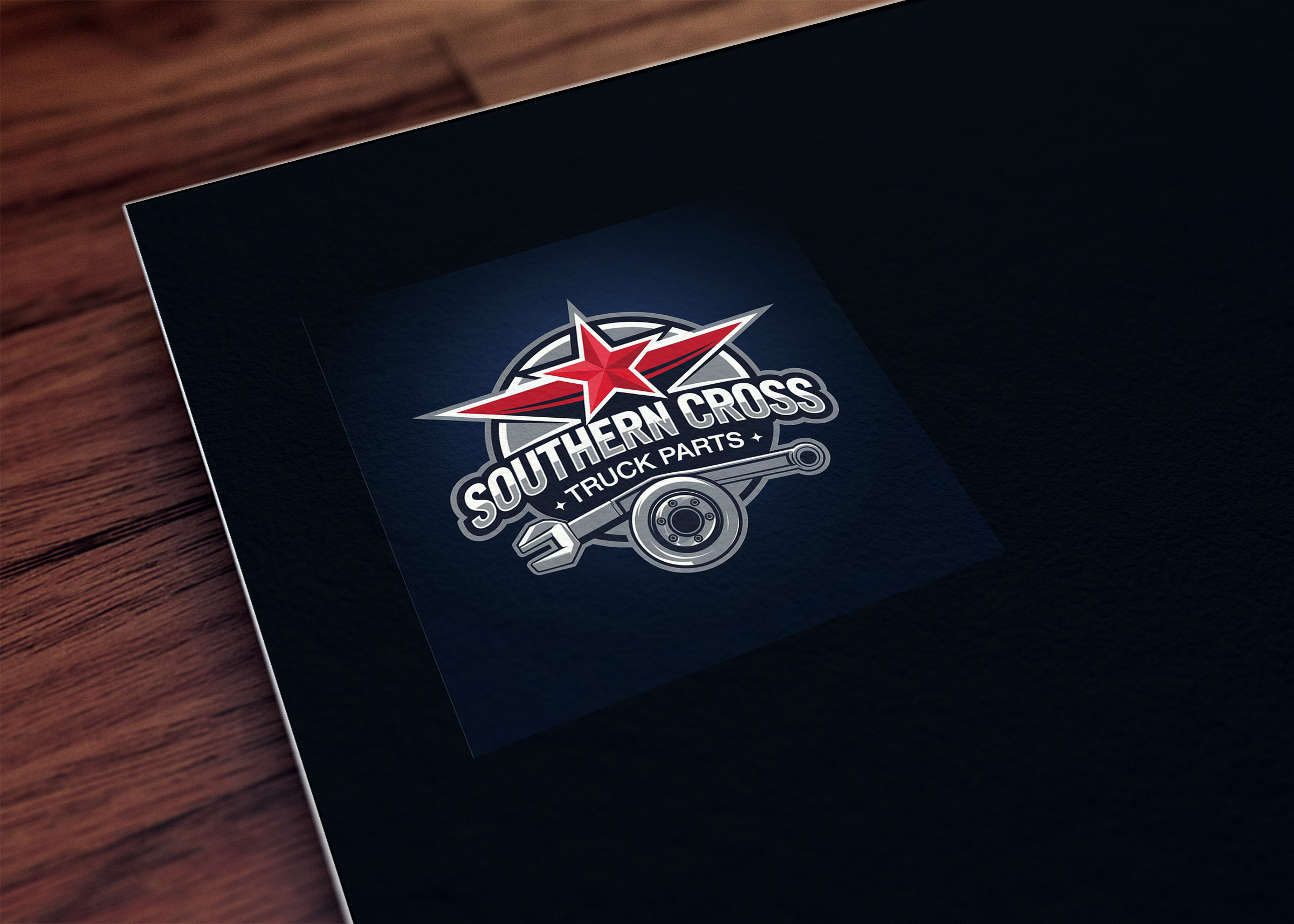 Logo Design by Olivia Marie Smith for Southern Cross Truck Parts | Design #35619416