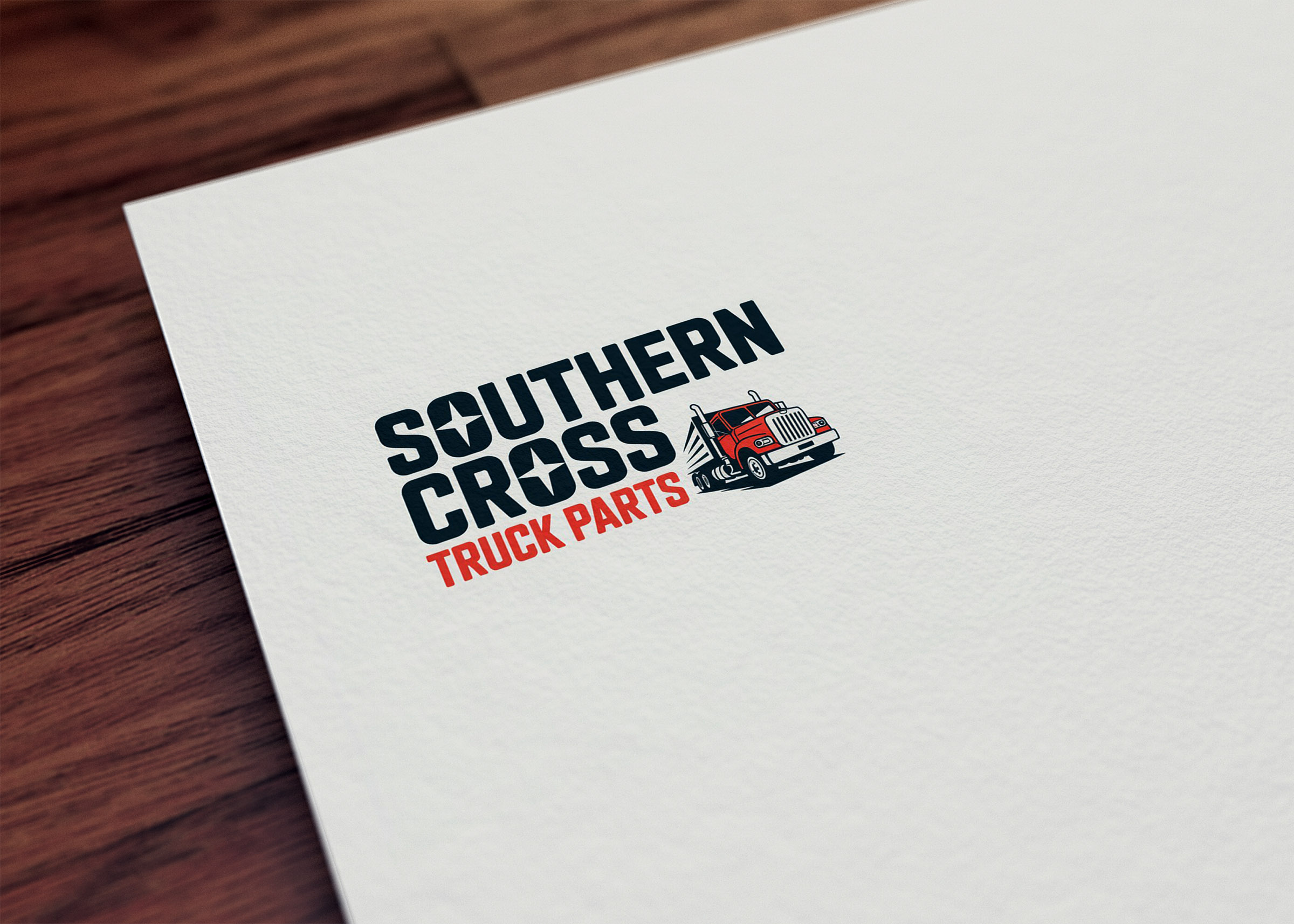 Logo Design by Olivia Marie Smith for Southern Cross Truck Parts | Design #35619419
