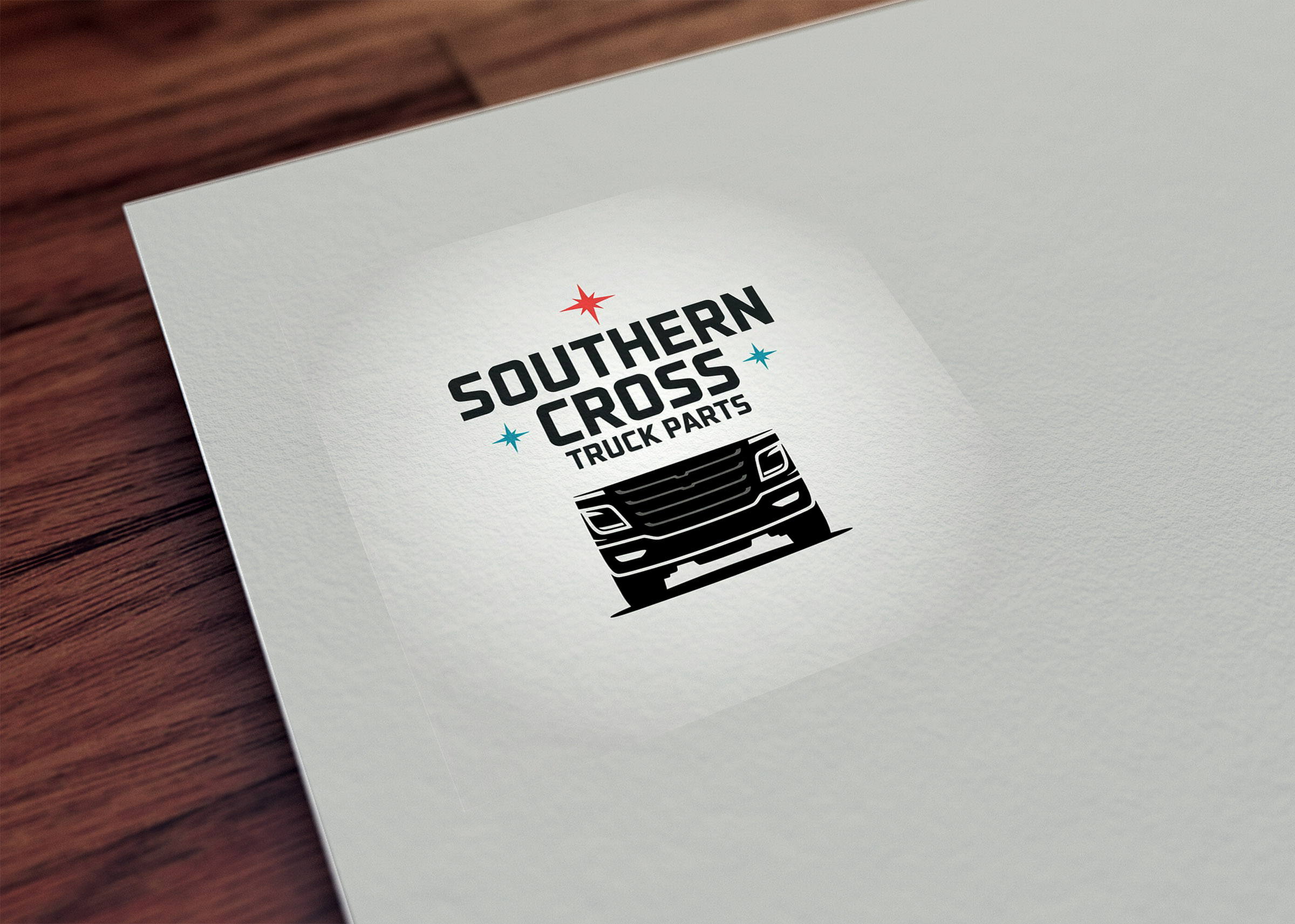 Logo Design by Olivia Marie Smith for Southern Cross Truck Parts | Design #35619420