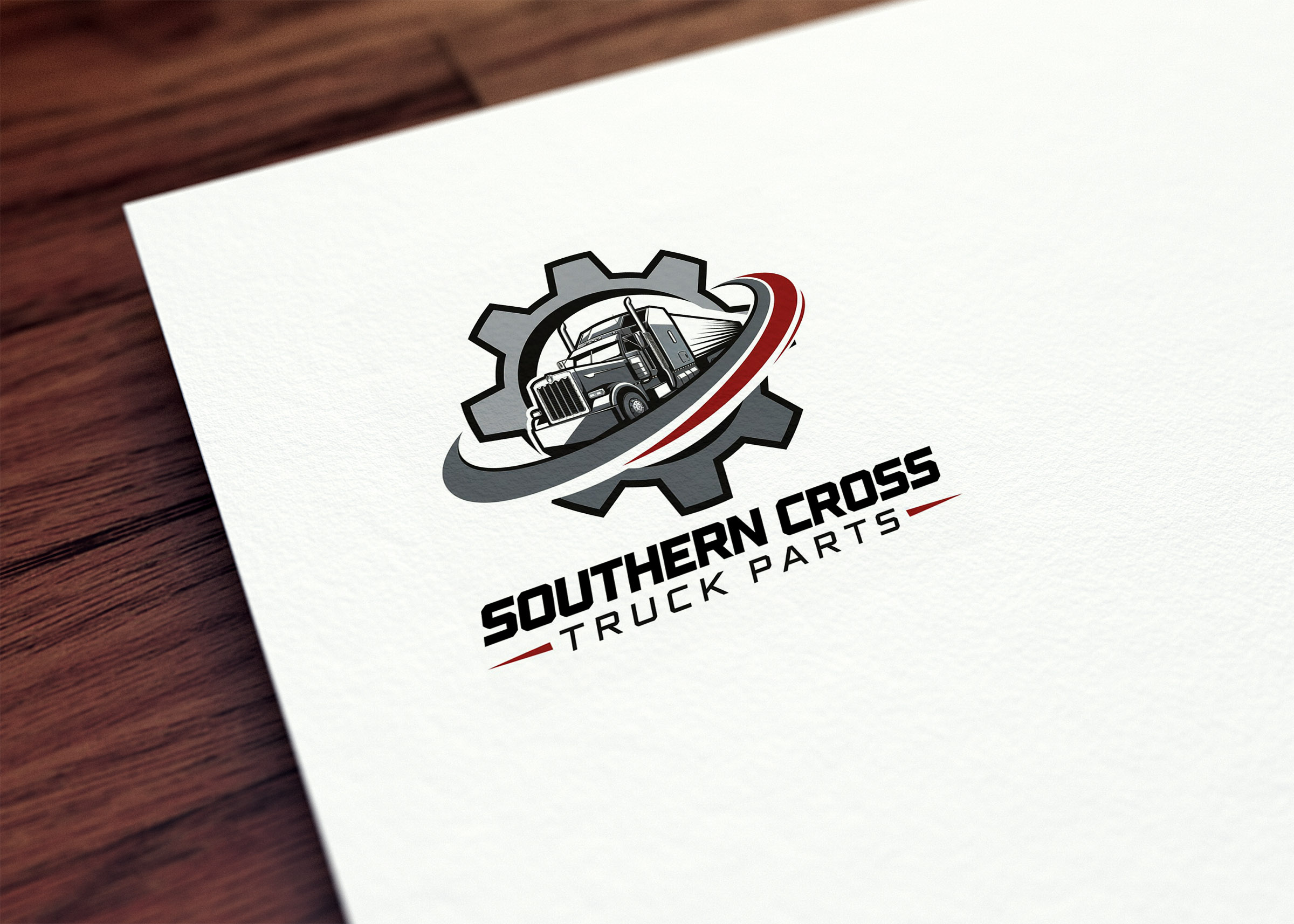 Logo Design by Olivia Marie Smith for Southern Cross Truck Parts | Design #35619427