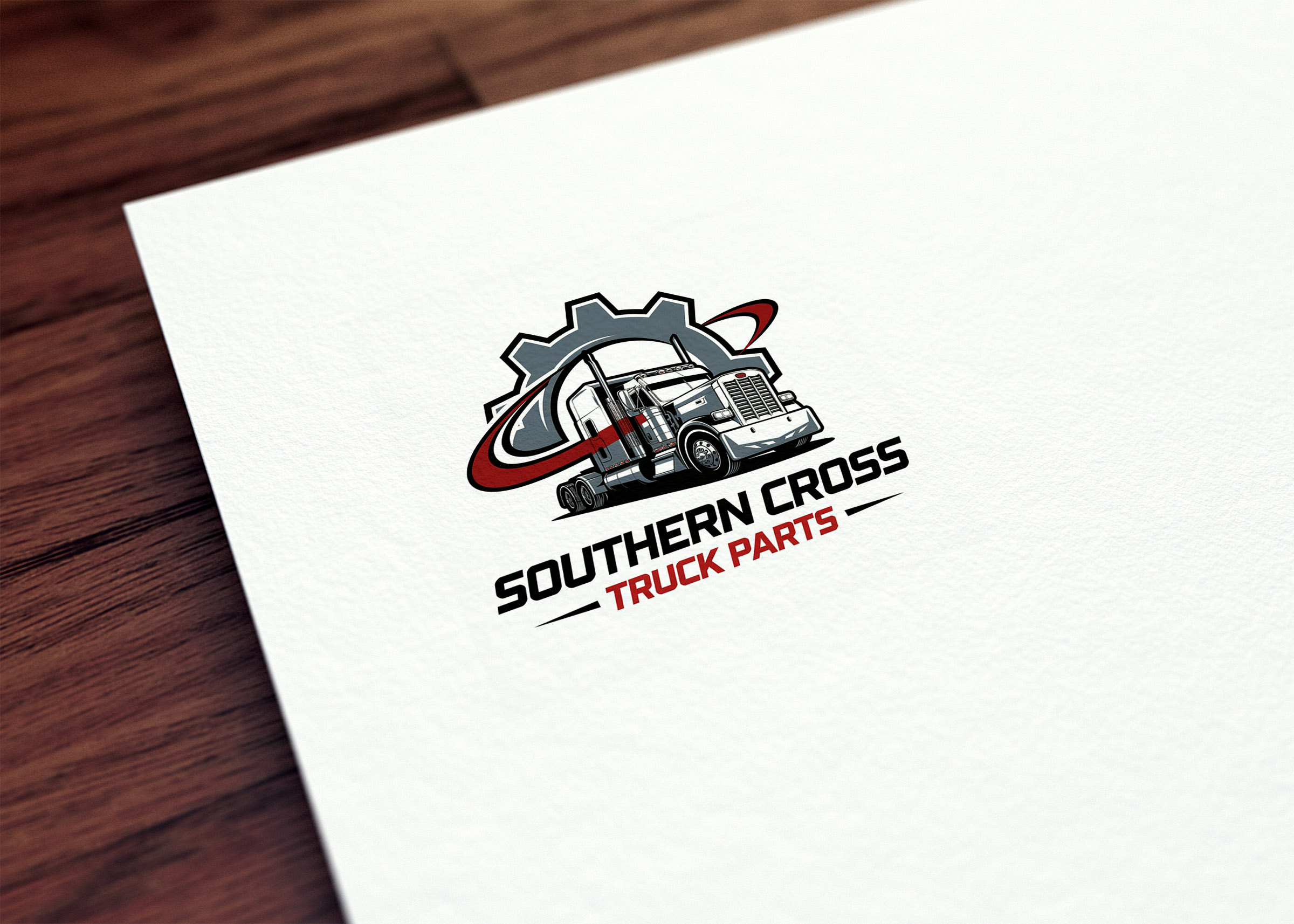 Logo Design by Olivia Marie Smith for Southern Cross Truck Parts | Design #35619428